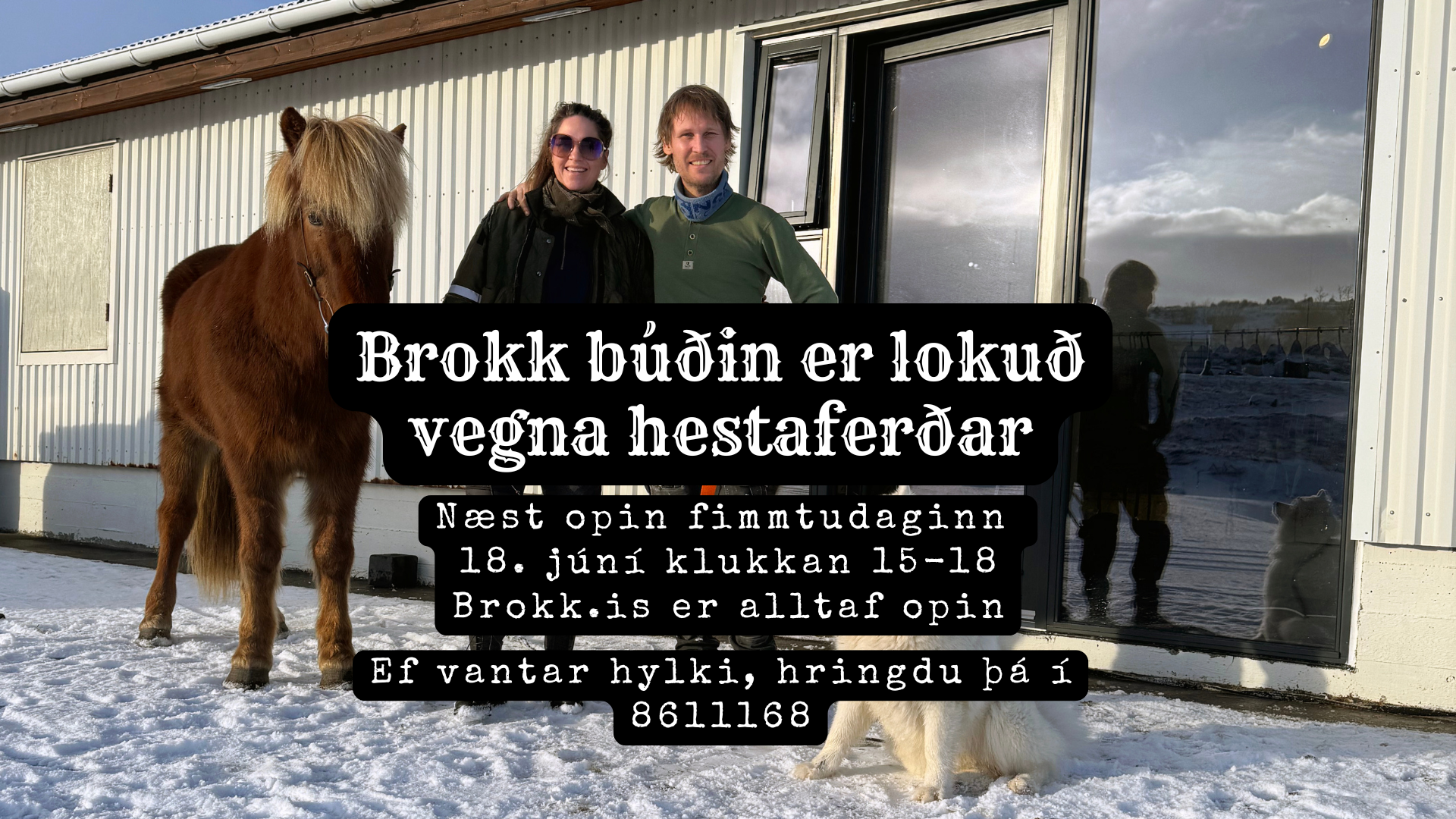 Banner lokað